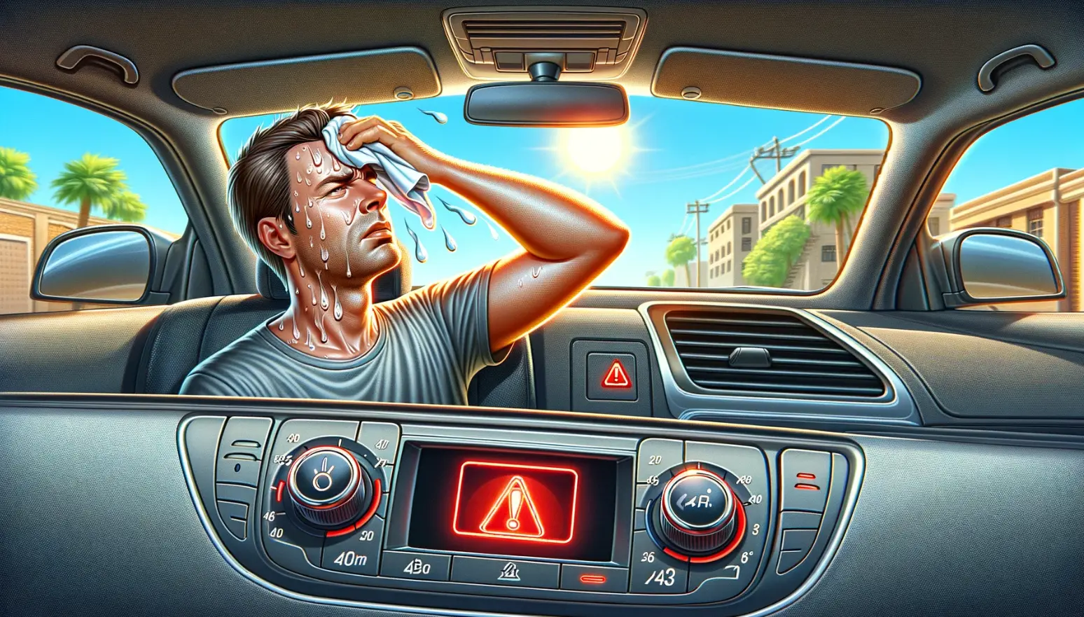 Распространённые неисправности автокондиционера